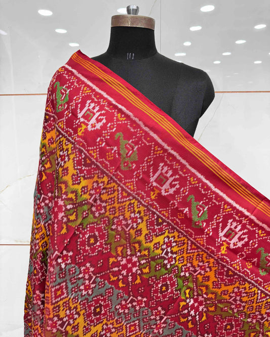 Multicolour Navratan Patola Dupatta