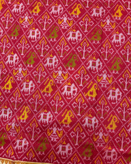 Red Narikunj Patola Saree