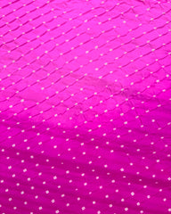 Pink Shaded Habotai Bandhani Saree