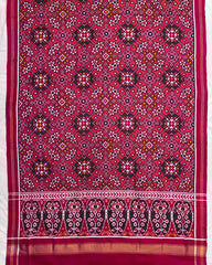 Pink & Peach Pink Navratan Patola Dupatta