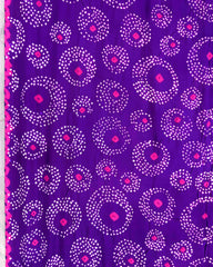 Purple & Pink Gajji Bandhani Dupatta