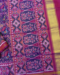 Purple Small Narikunj Patola Saree