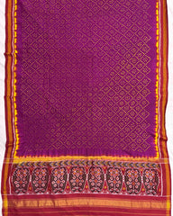 Red & Purple Bandhani Patola Dupatta