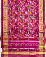 Pink Narikunj Patola Saree