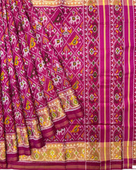 Pink Narikunj Patola Saree