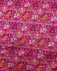 Pink Narikunj Patola Saree