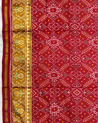 Red Manekchowk Patola Saree