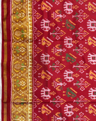 Red Narikunj Patola Saree