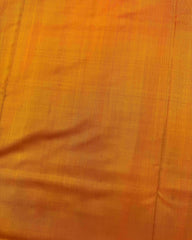 Red & Orange Yellow Plain Patola Saree