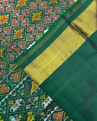 Green Panchanda Patola Saree