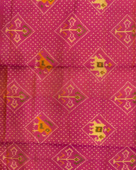 Pink Narikunj Patola Dupatta