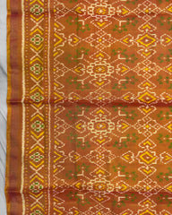 Golden Navratan Manekchowk Patola Dupatta