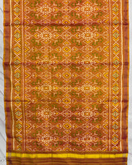 Golden Navratan Manekchowk Patola Dupatta