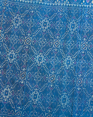 Rama Blue Manekchowk Patola Saree