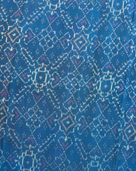 Rama Blue Manekchowk Patola Saree