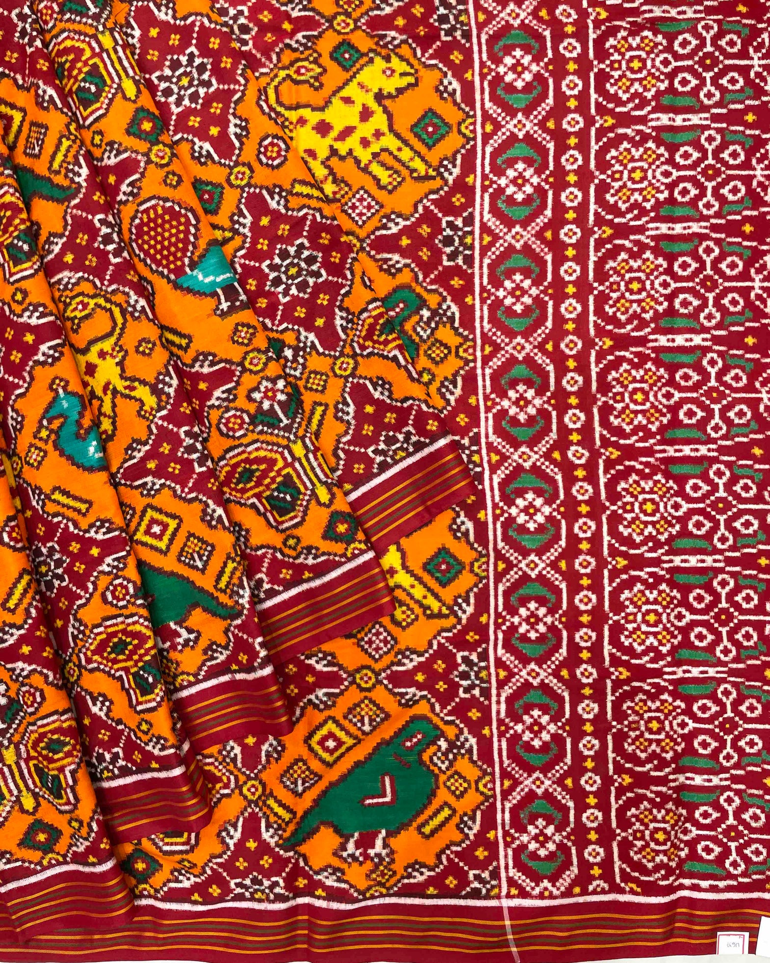 Patan Double ikat Patola – SindhoiPatolaArt