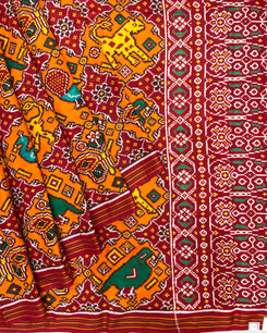 Patan Double ikat Patola – SindhoiPatolaArt