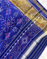 Blue Chhabdi Designer Patola Dupatta